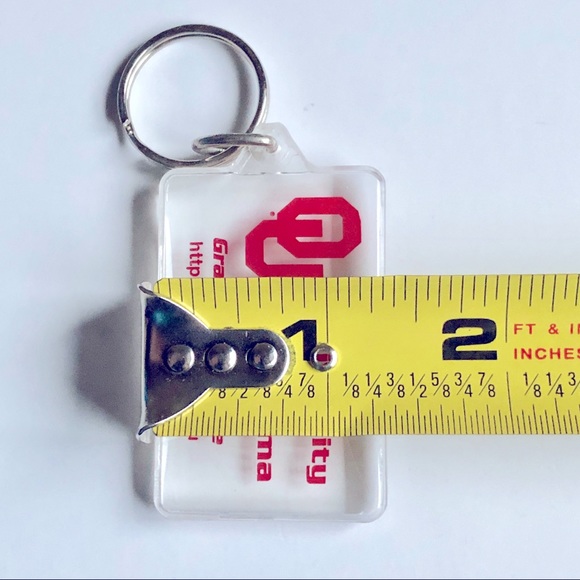 NEW Vintage OU Keychain University of Oklahoma Graduate College Unisex NWOT - Picture 4 of 8